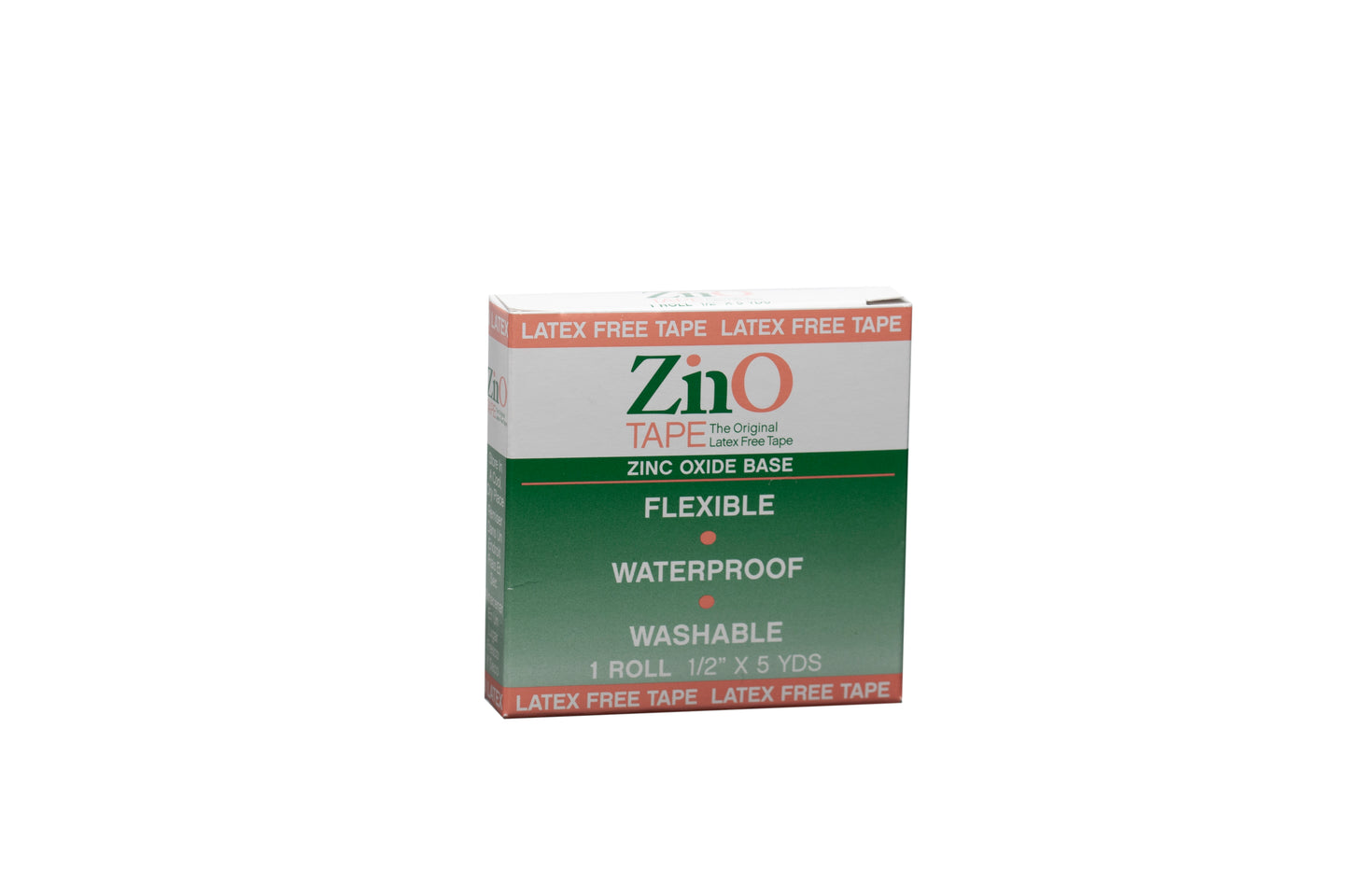 ZinO-Tape™ : ruban d'oxyde de zinc Zino, 0,5 po x 5 yds / 24 rouleaux par boîte principale