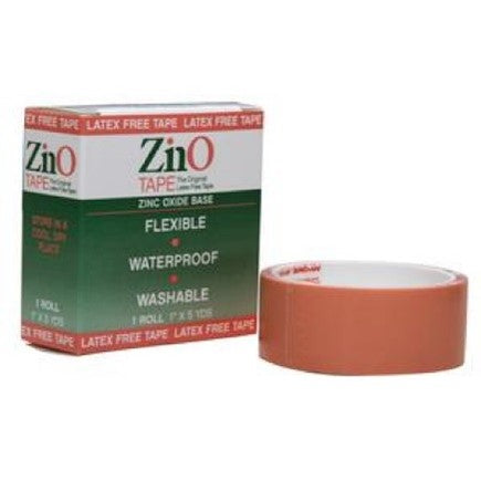 ZinO-Tape™: Zino Zinc Oxide Tape, 1.5"x 5 yds / 9 Rolls per master box