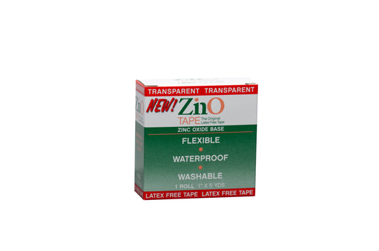 ZinO-Tape™ : ruban d'oxyde de zinc Zino, 2,5 cm x 5 yds / 12 rouleaux par boîte principale
