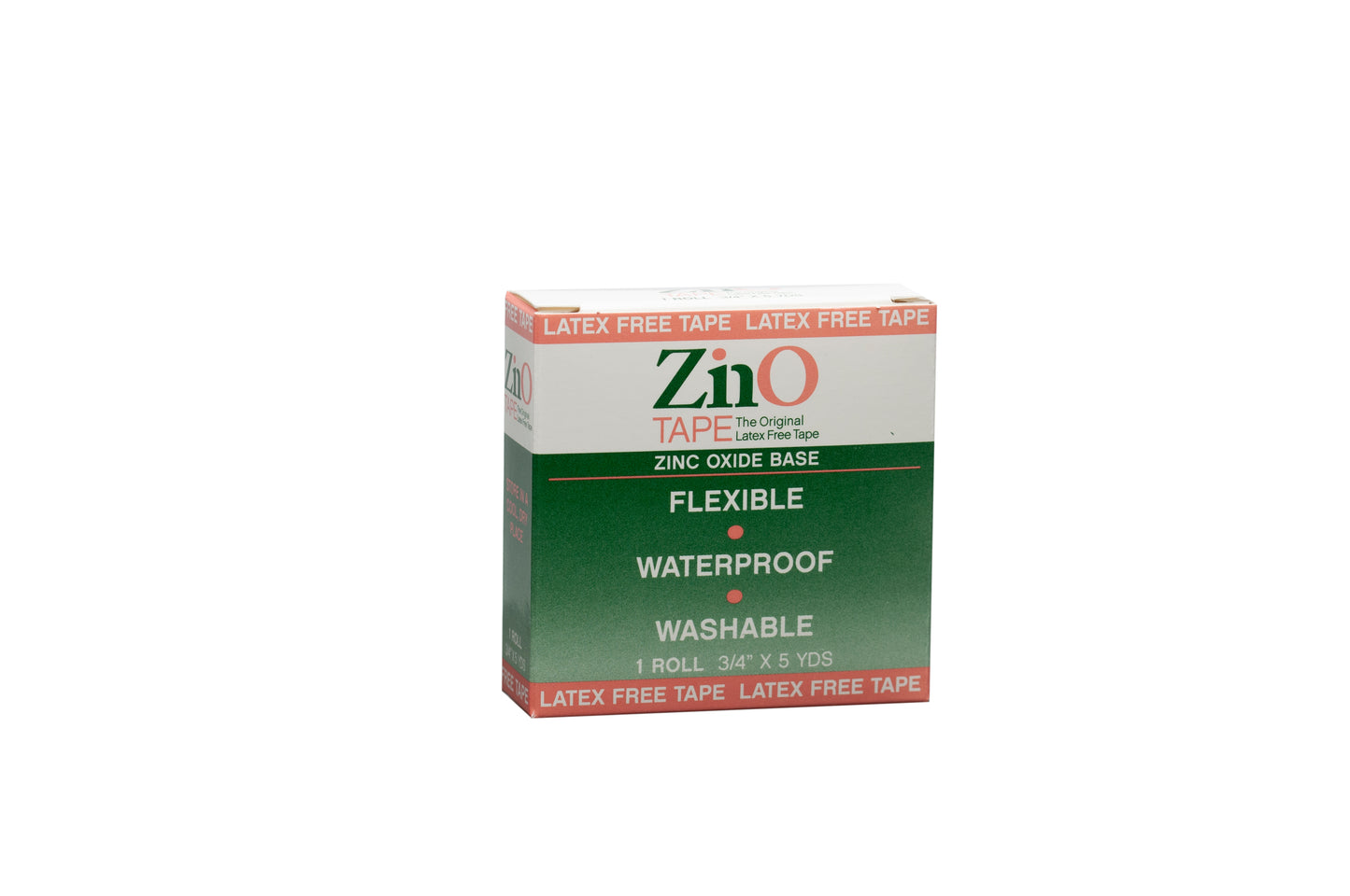 ZinO-Tape™: Zino Zinc Oxide Tape, 3/4"x 5 yds / 15 Rolls per master box