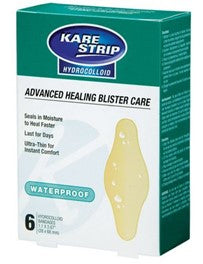 Pansements hydrocolloïdes Kare Strip™ – 28 mm x 68 mm (6 par boîte)